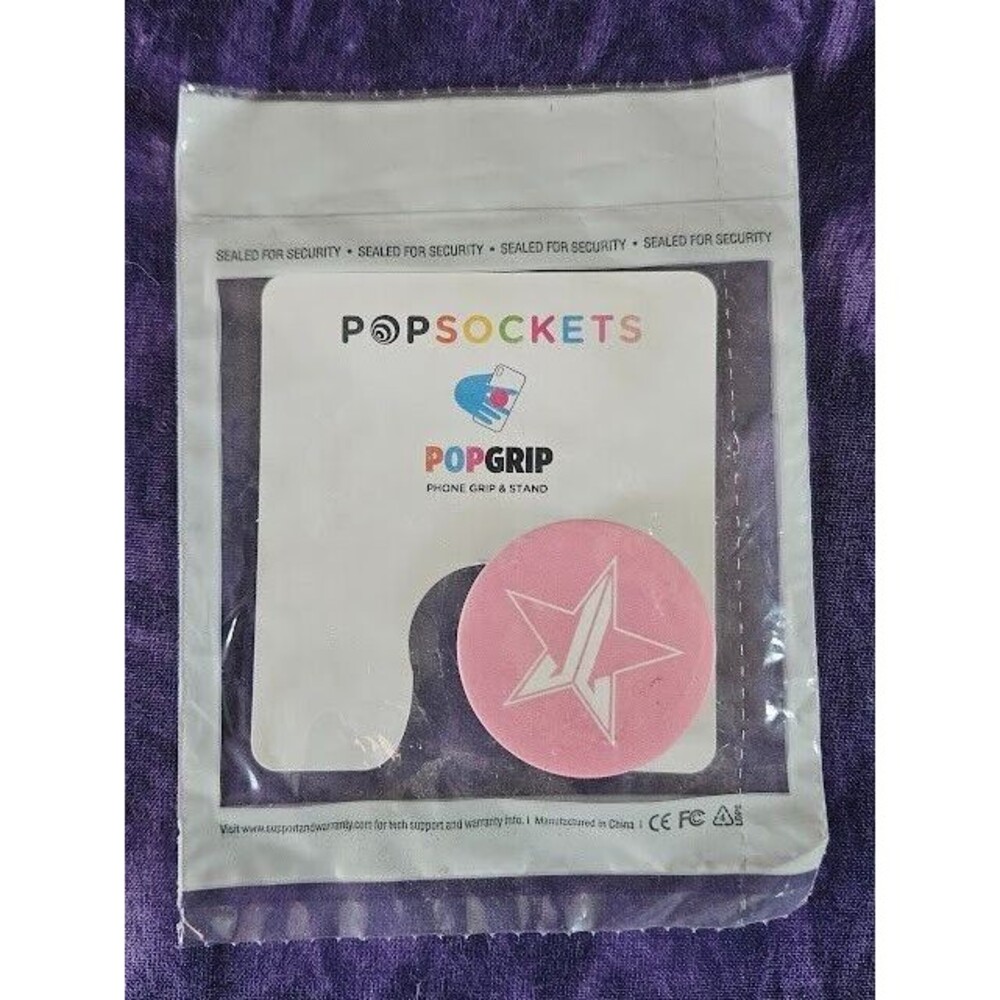 Jeffree Star Cosmetics Pop Socket Popsocket Cell Phone Grip Stand Pink Sealed